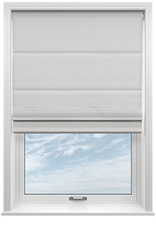 Skyscraper, Putty - Twist&Fit Roman Blind
